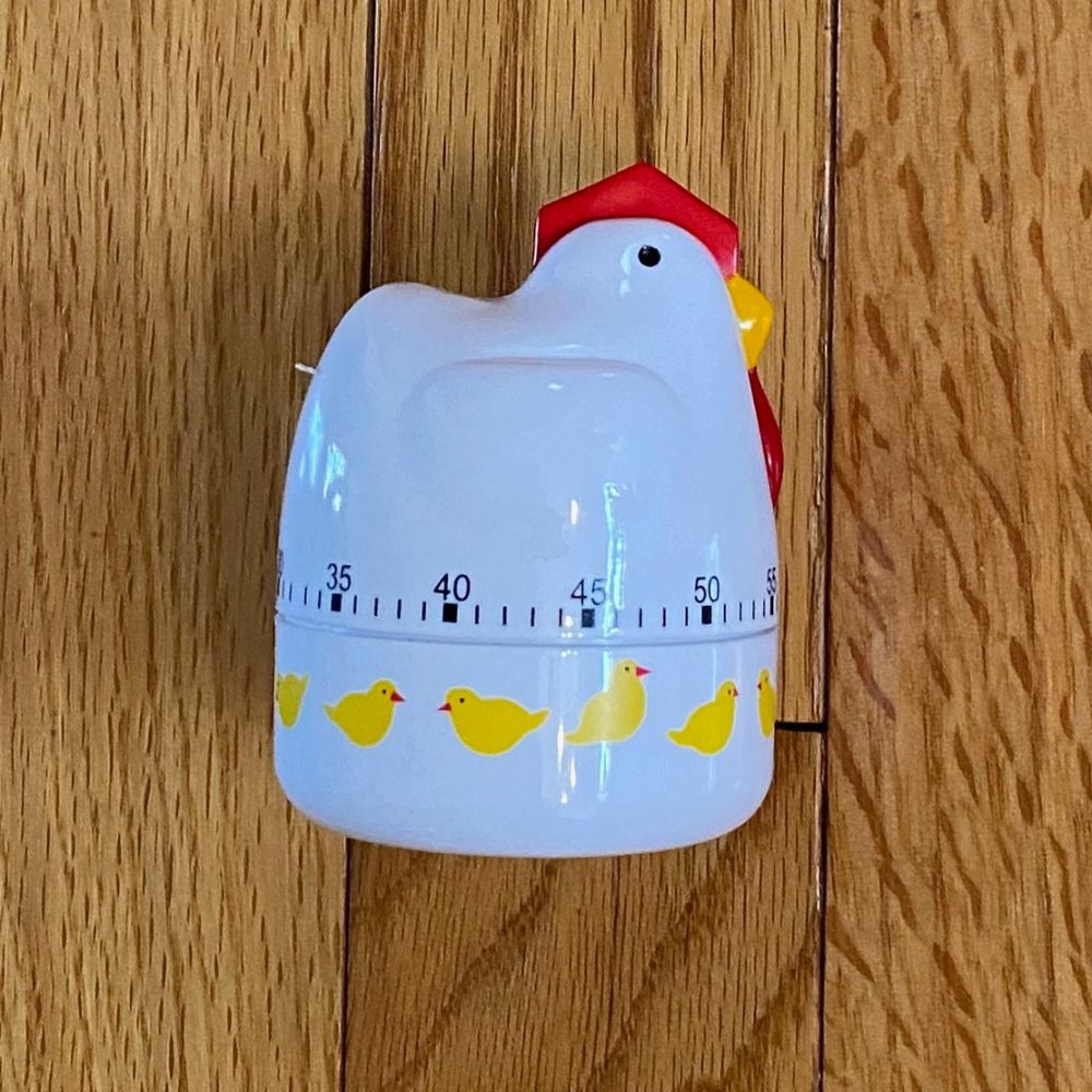 Cute Chicken Kitchen Timer ...  ... ... ... ... is Looking For Good Home